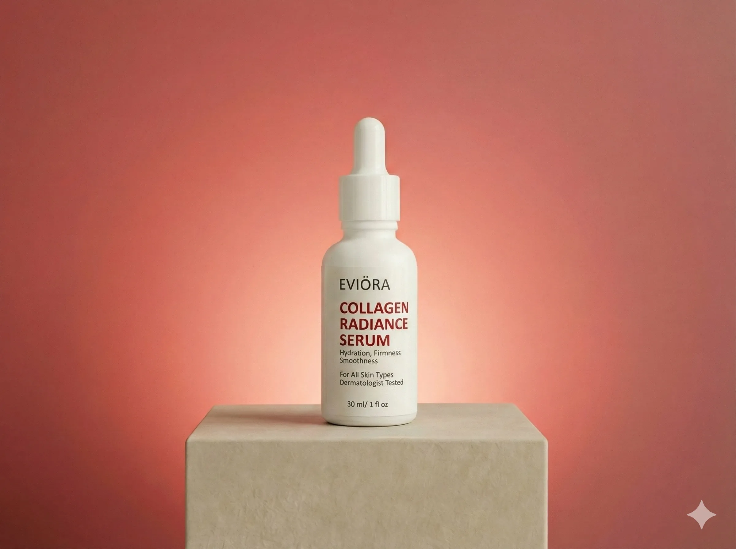 EVIÖRA Collagen serum bottle