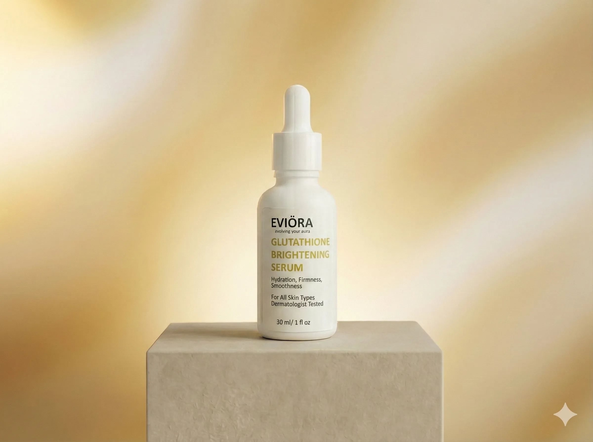 EVIÖRA Glutathione serum bottle